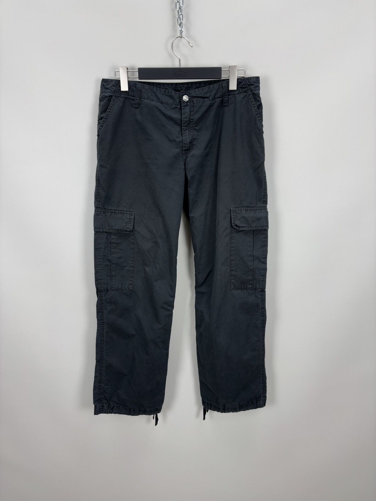 Carhartt Mens cargo pants Carhartt Size 32 Color Black Size US 32 / EU 48 - 1 Thumbnail