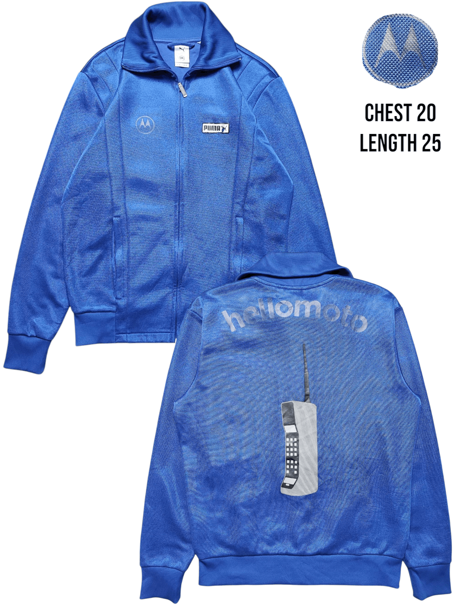 Edition Japan PUMA TRACK TOP x MOTOROLA Size US M / EU 48-50 / 2 - 1 Thumbnail