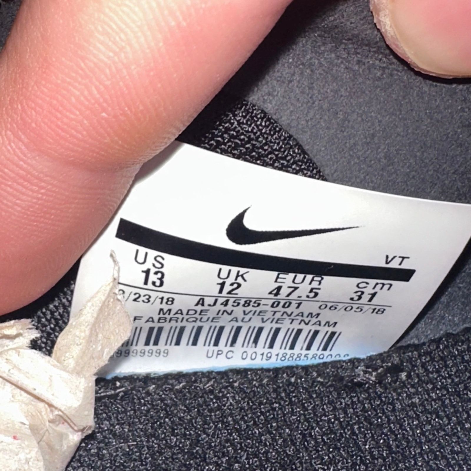 Nike × Off-White Nike Air Max 97 Off-White Black – Size 13 – Gently Used Size US 13 / EU 46 - 9 Thumbnail