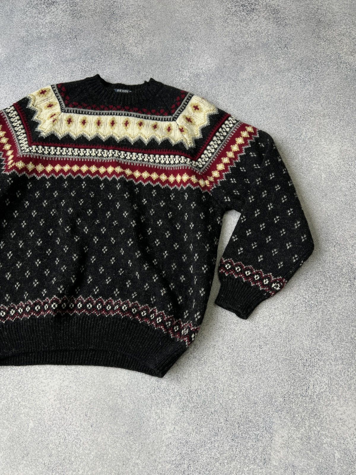 Vintage Vintage Devold By Olmes Carretti wool sweater 90s style Size US L / EU 52-54 / 3 - 5 Thumbnail