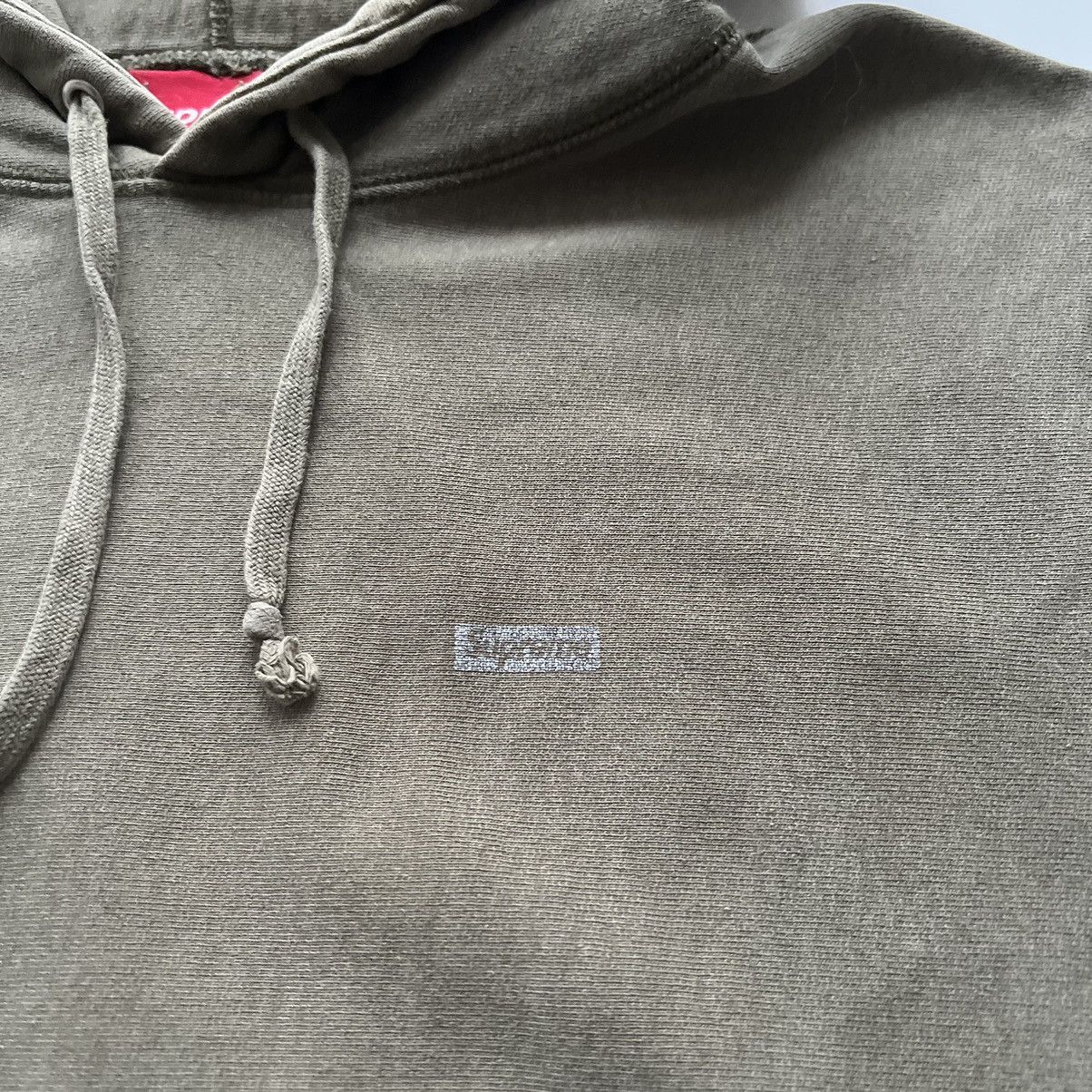 Supreme Supreme Reflective Small Box Logo Hooded Sweatshirt olive L Size US L / EU 52-54 / 3 - 2 Thumbnail