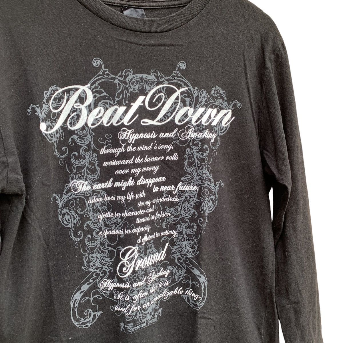 14th Addiction × If Six Was Nine × Japanese Brand Beaumere poem longsleeave Size US M / EU 48-50 / 2 - 4 Thumbnail