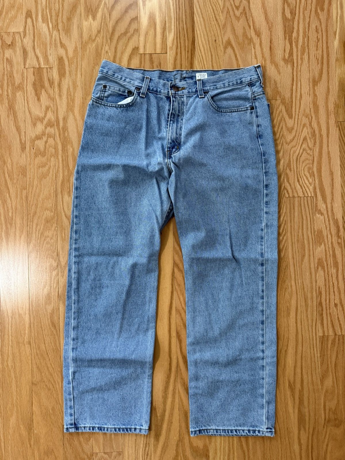 Other Vintage Light Wash Straight Leg Jeans 34x29 Size US 34 / EU 50 - 1 Thumbnail