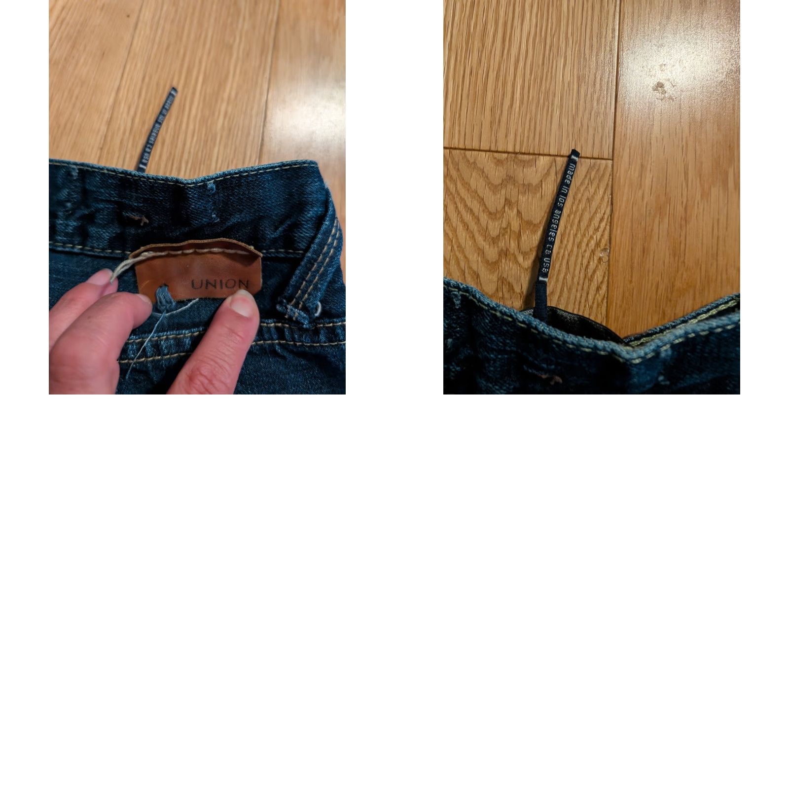 Union LA Union LA Y2k Dark Denim Men's Regular Straight Fit 32x30 Jeans Blue Dark Wash Straight Mens 32 30 Regular Union LA Y2k Dark Denim Jeans Men Size 32x30 Size US 32 / EU 48 - 8 Thumbnail