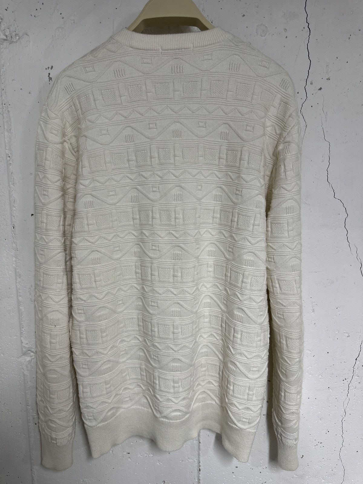 Supreme Supreme Jacquard Knit Sweater Natural Large Size US L / EU 52-54 / 3 - 2 Thumbnail