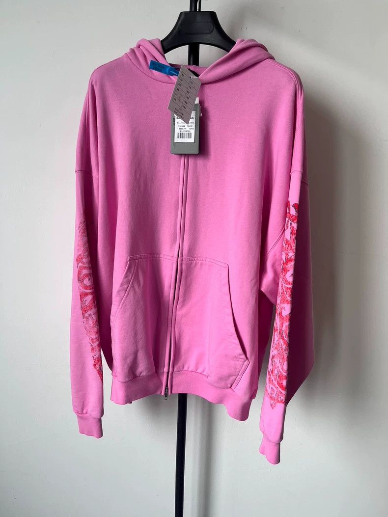 Balenciaga Balenciaga Color-block monogrammed slouchy hooded sweatshi Size US M / EU 48-50 / 2 - 2 Thumbnail
