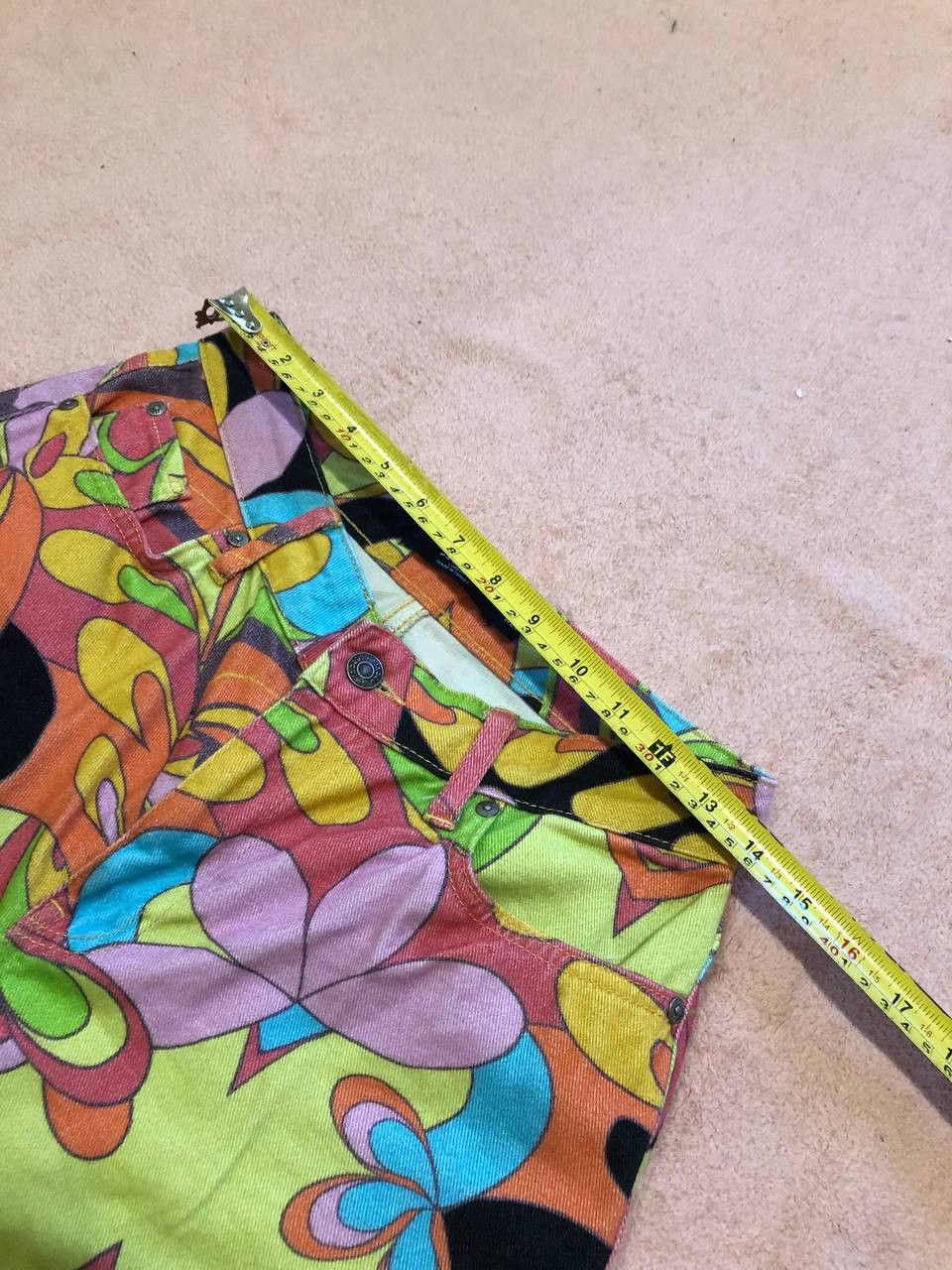 Jaded London Crazy Y2K Pants flowers print Jaded London Vintage Size 28" / US 6 / IT 42 - 13 Thumbnail