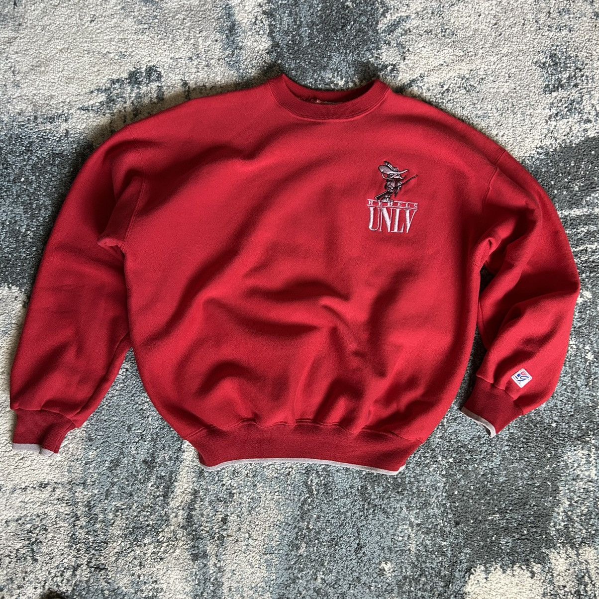 The Game ViNTAGE UNLV REBELS BOXY DROP SHOULDER FLEECE CREWNECK USA Size US XL / EU 56 / 4 - 8 Thumbnail