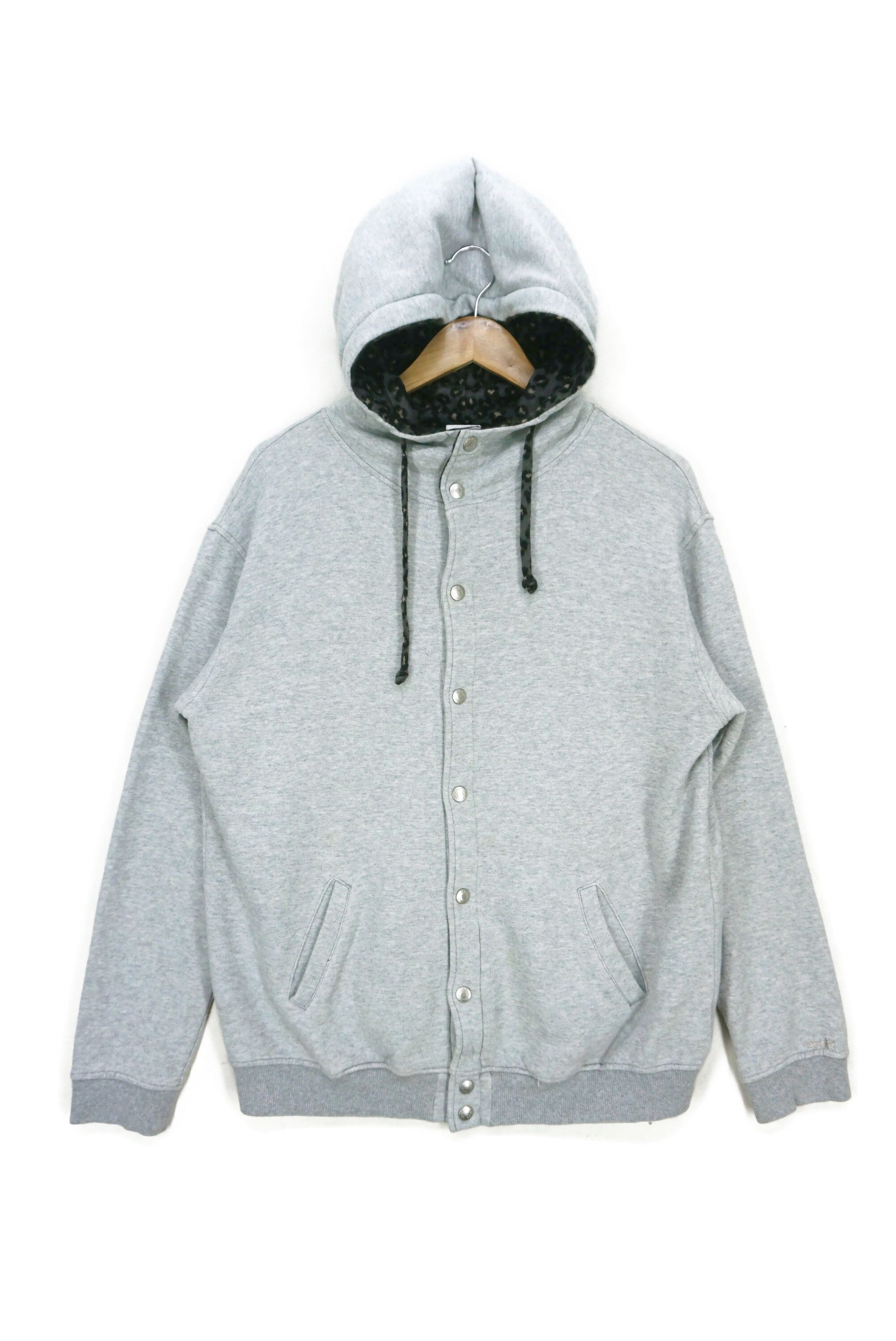 Japanese Brand X-Girl Hoodie Size S Made in Japan Snap Front Sweater Jacket Size S / US 4 / IT 40 - 1 Thumbnail