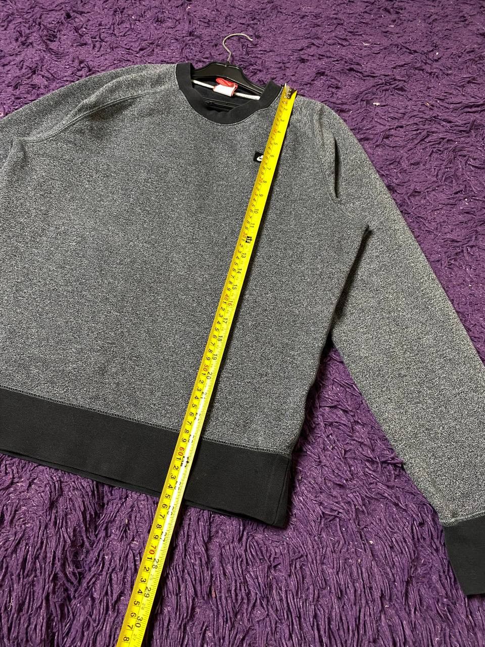 Nike NIKE Crew Sweatshirt Gray WASHED Distressed 90s Size US S / EU 44-46 / 1 - 9 Thumbnail