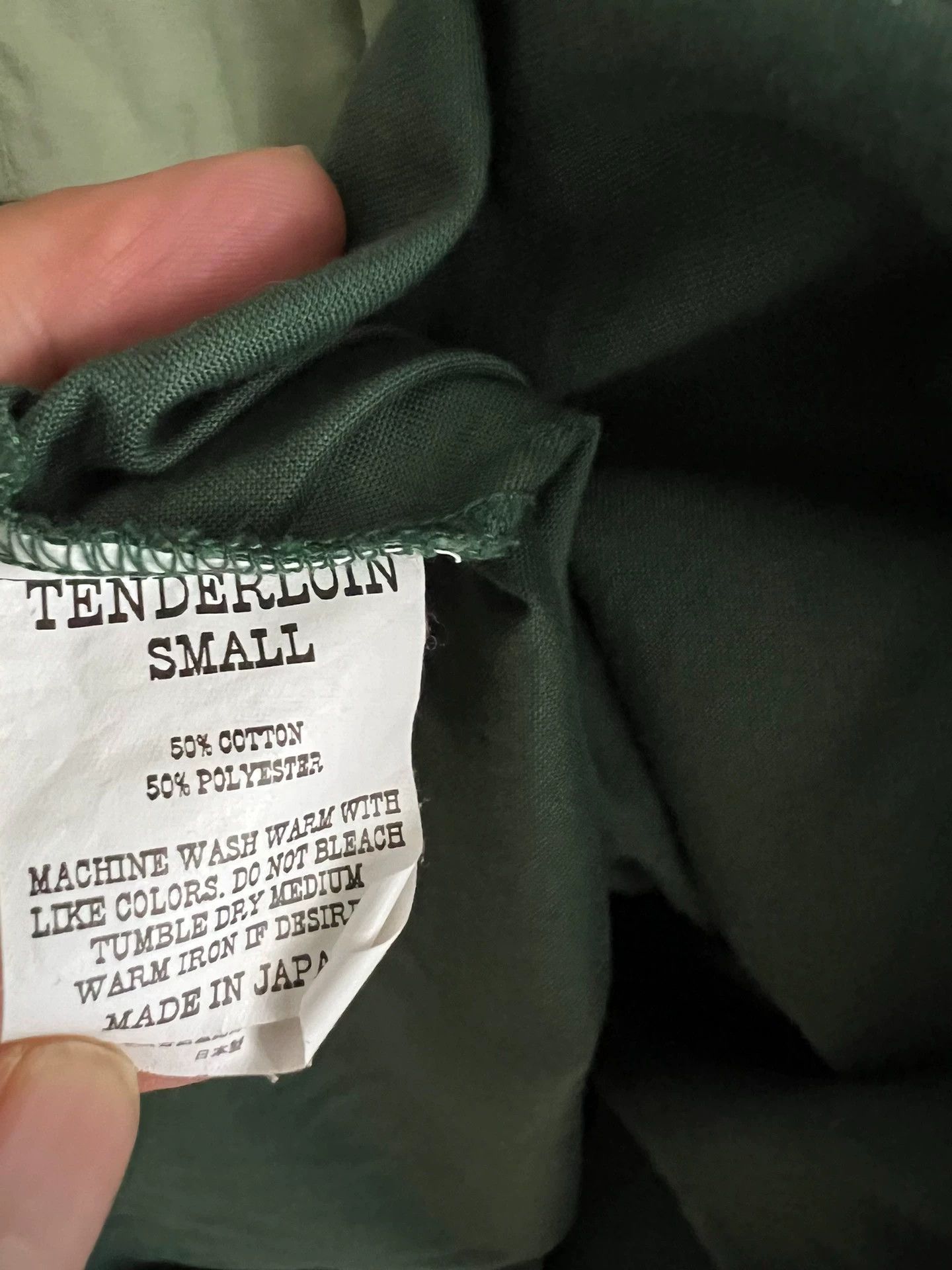 Tenderloin Tenderloin Workwear Color Block Long Sleeve Shirt Rare Japan Size US S / EU 44-46 / 1 - 5 Thumbnail