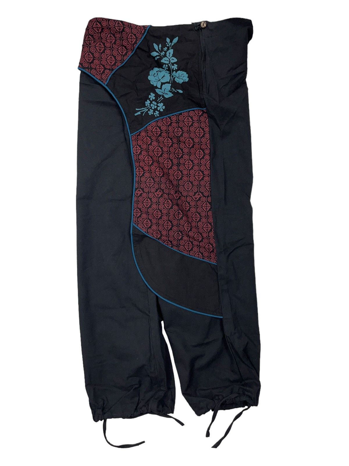 Japanese Brand × Vintage Vintage Nepal Parachute Fit Pants y2k Baggy Size US 34 / EU 50 - 3 Thumbnail