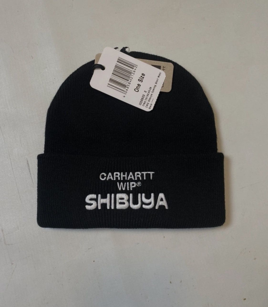 Carhartt Wip Carhartt Wip open store Shibuya size one black cap new Size ONE SIZE - 6 Thumbnail