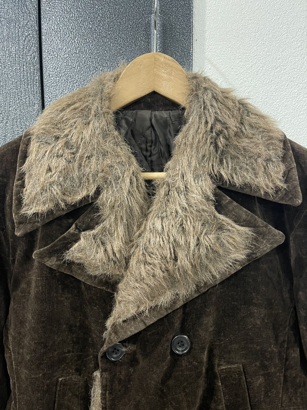 Tornado Mart Vintage Tornado Mart Japan Faux Fur Velvet Jacket Size US L / EU 52-54 / 3 - 5 Thumbnail