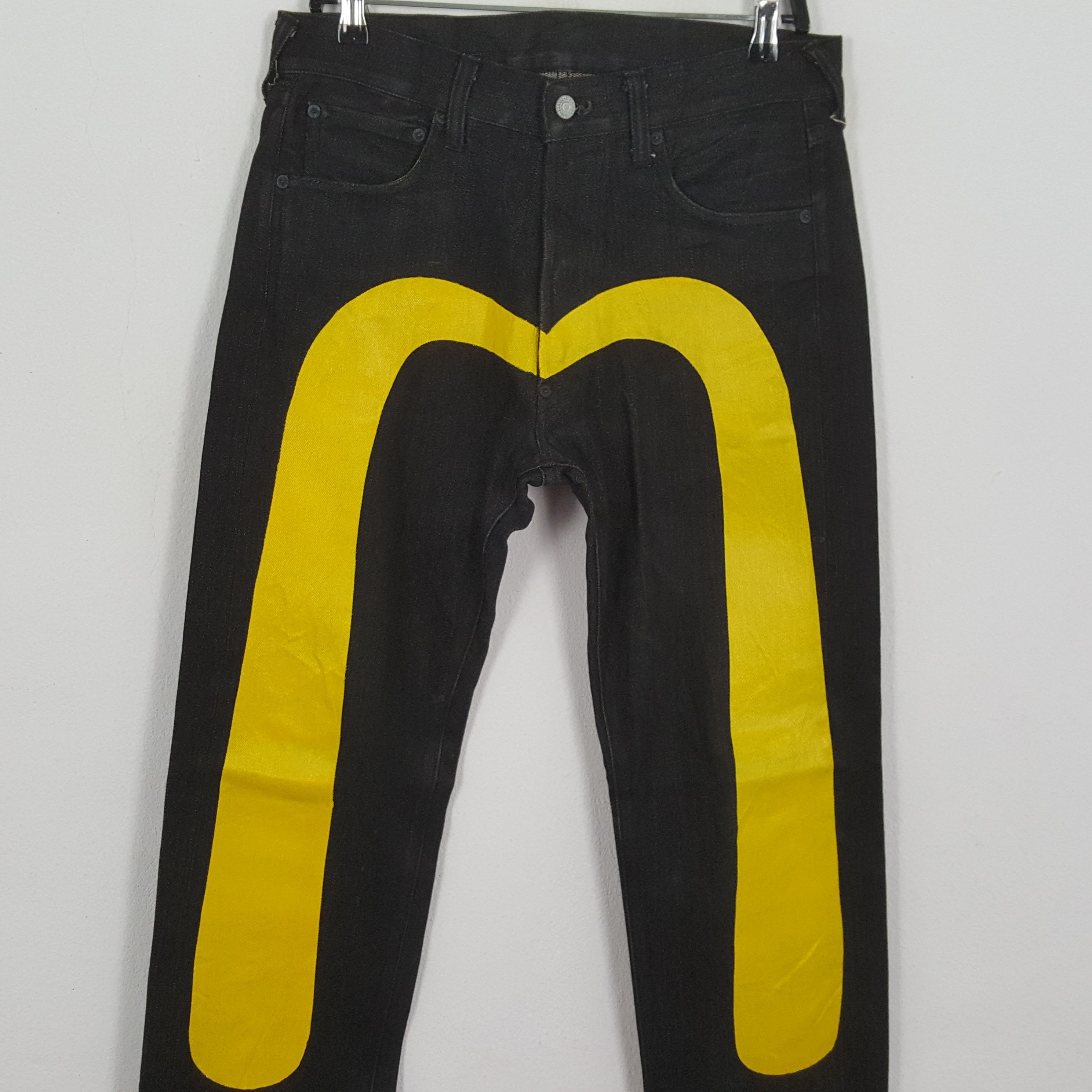 Evisu × Japanese Brand × Vintage EVISU Japanese Brand Streetwear Custom Daicock Jeans Size US 32 / EU 48 - 2 Thumbnail