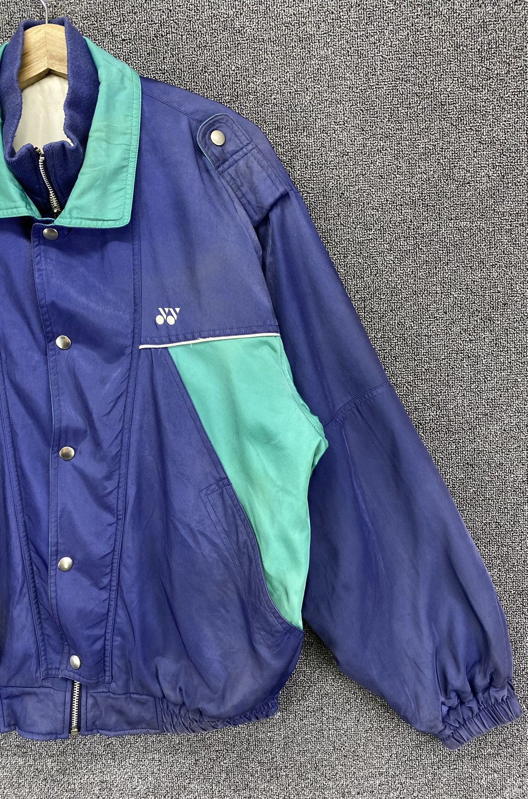 Vintage Vintage Yonex Zip Up Rare Sweater Jacket Size US L / EU 52-54 / 3 - 4 Thumbnail
