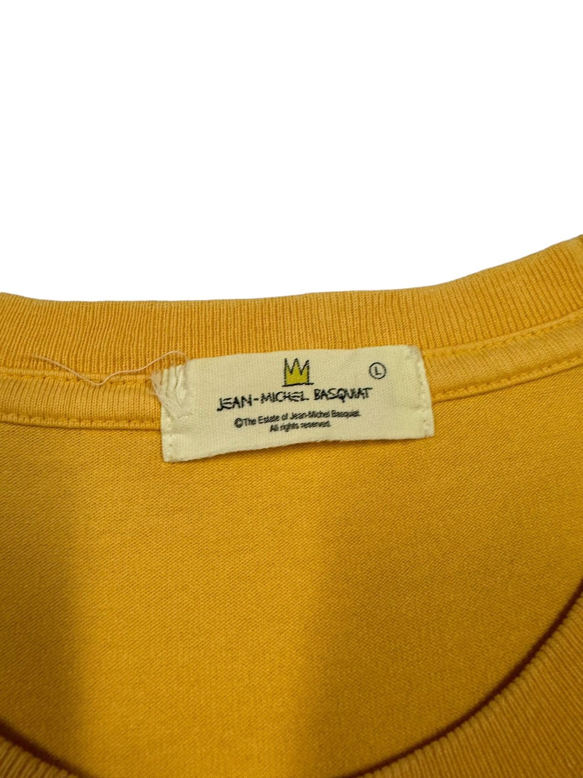 Jean-Michel Basquiat × Vintage Vtg🔥Y2k Jean-Michel Basquiat Jersey Joe Walcott Art Tee Size US L / EU 52-54 / 3 - 9 Thumbnail