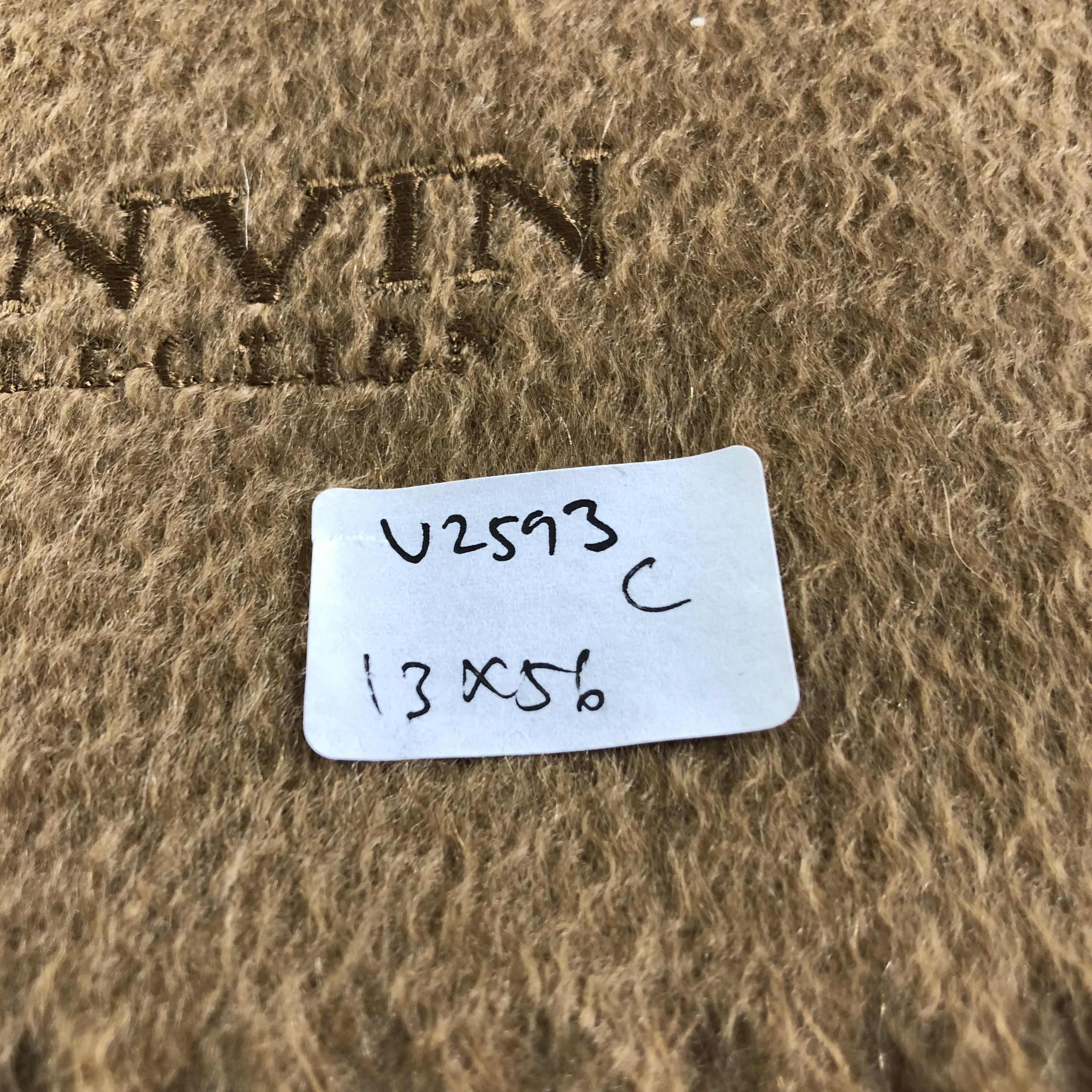 Lanvin Lanvin Plain Cashmere Scarf Muffler Neckwear V2593 Size ONE SIZE - 10 Thumbnail