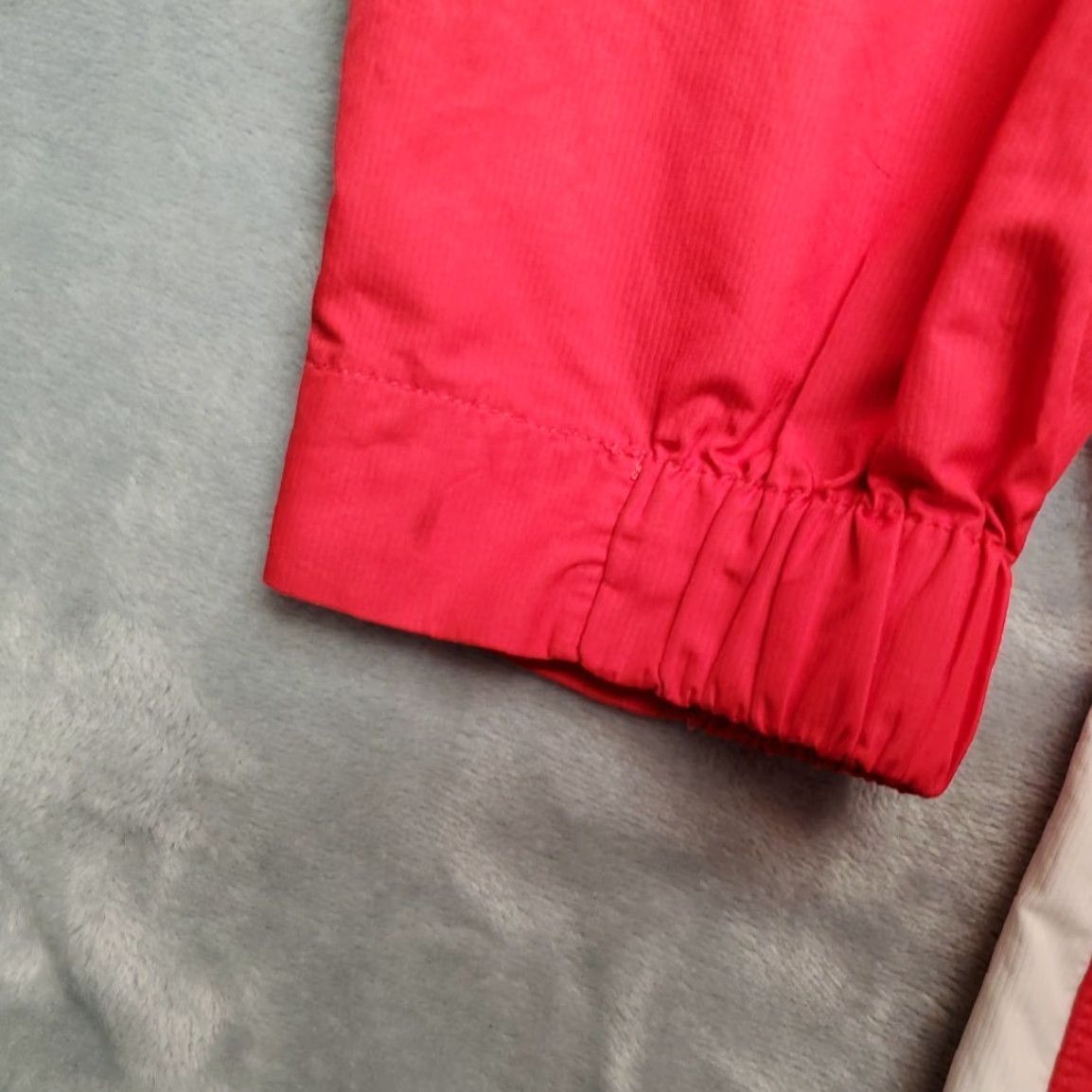 Nike VTG Nike Golf Jacket Womens L Red White Hooded Windbreaker Size L / US 10 / IT 46 - 7 Thumbnail