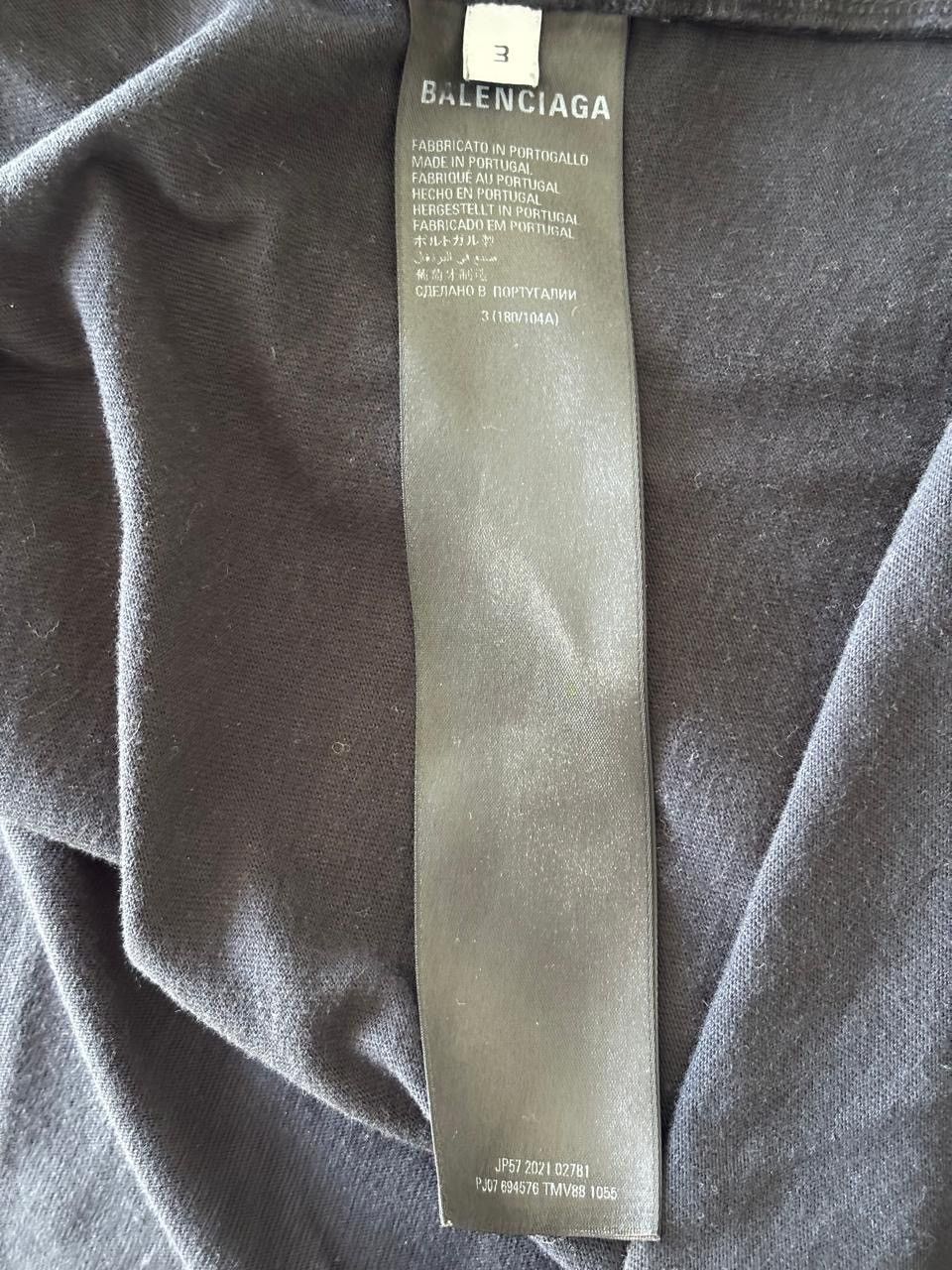Balenciaga METAL T-SHIRT Oversized Size US L / EU 52-54 / 3 - 6 Thumbnail