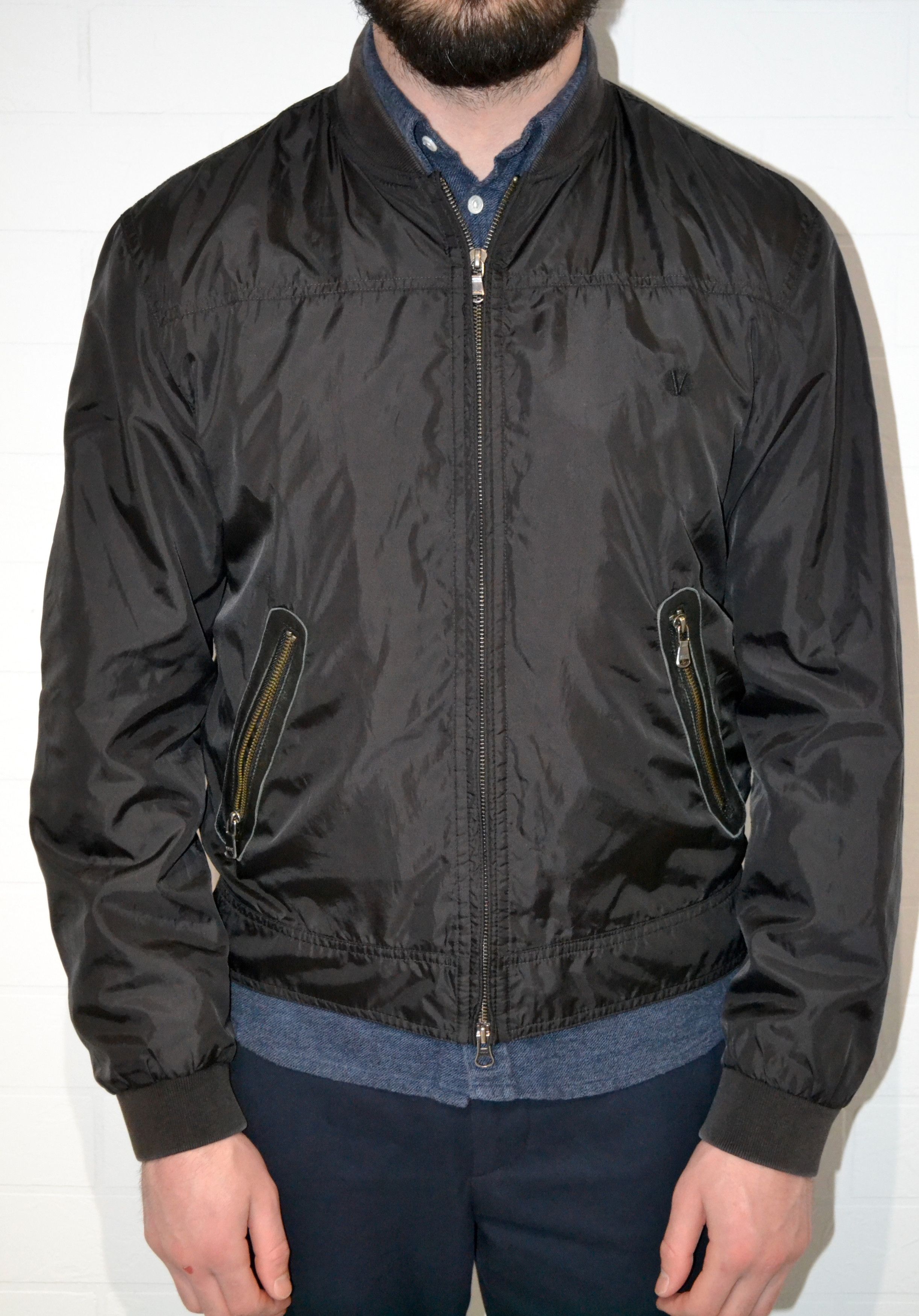 Versace Vintage Versace Bomber Jacket Size US M / EU 48-50 / 2 - 1 Thumbnail
