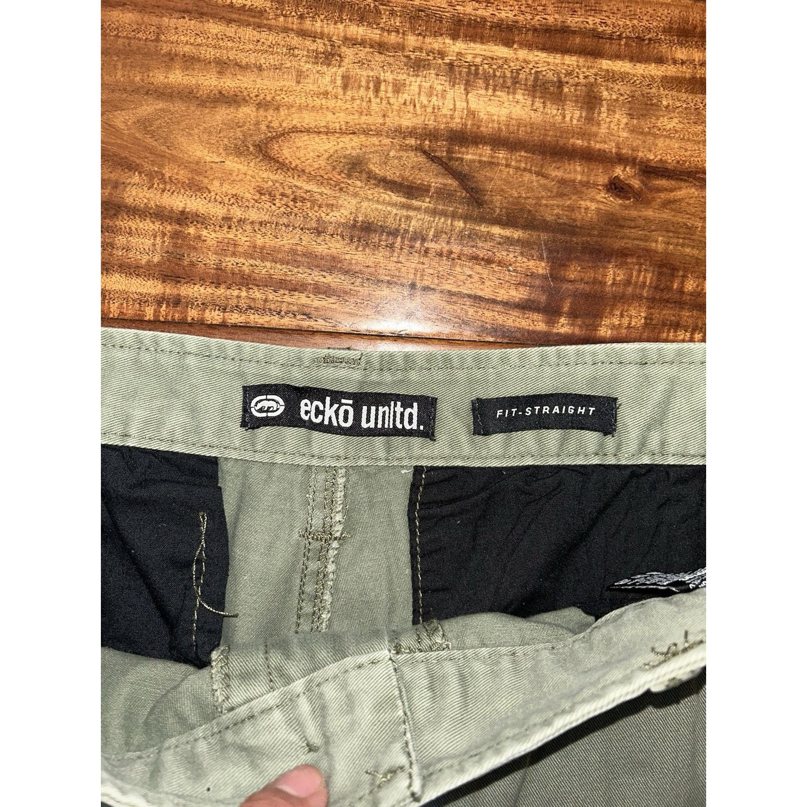 Ecko Unltd. Y2K Ecko Unltd Carpenter straight Leg Cargo Pants Size US 36 / EU 52 - 5 Thumbnail