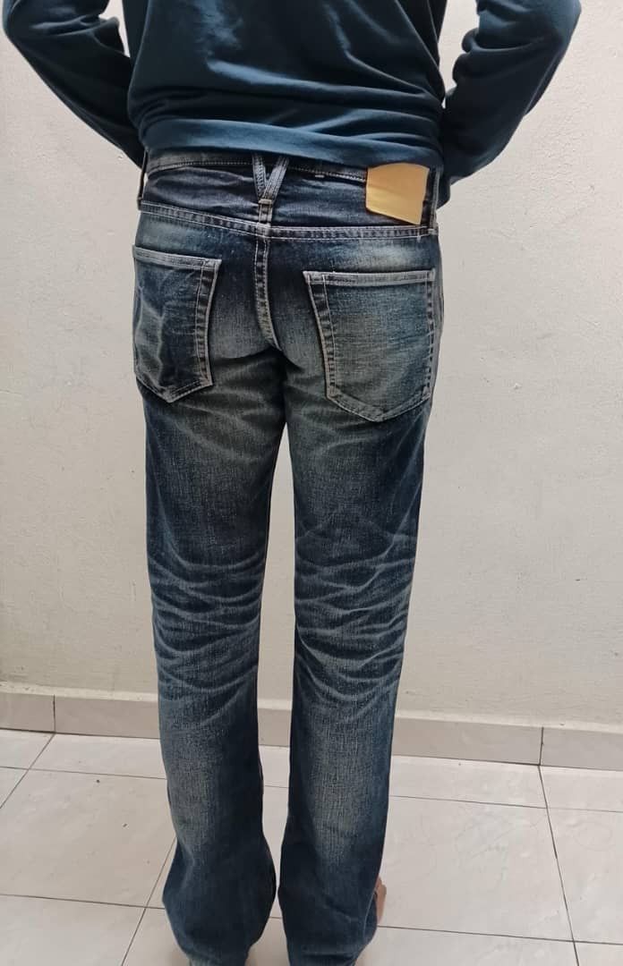 Japanese Brand 🔥 Vanquish Mudwash Jeans Size US 31 - 16 Thumbnail