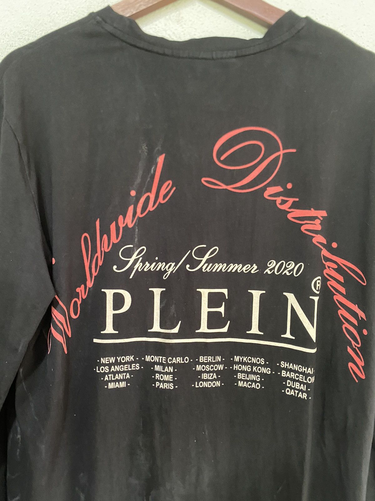 Philipp Plein Philip Plein Long Sleeve shirt Big Logo Size US M / EU 48-50 / 2 - 11 Thumbnail