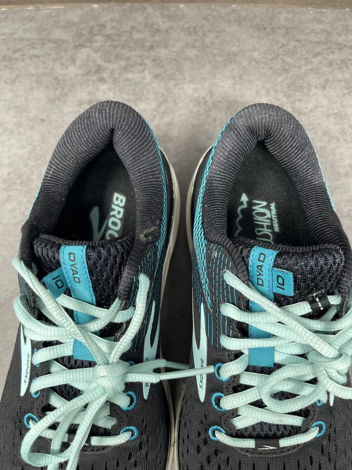 Brooks Brooks Dyad 10 Running Shoes Womens Size 9 Black Blue Size US 9 / IT 39 - 9 Thumbnail