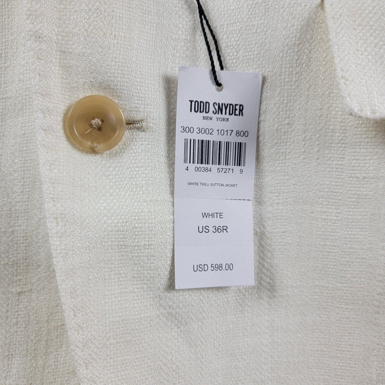 Todd Snyder Todd Snyder Linen Twill Sutton Jacket Blazer 36R Size 36R - 11 Thumbnail