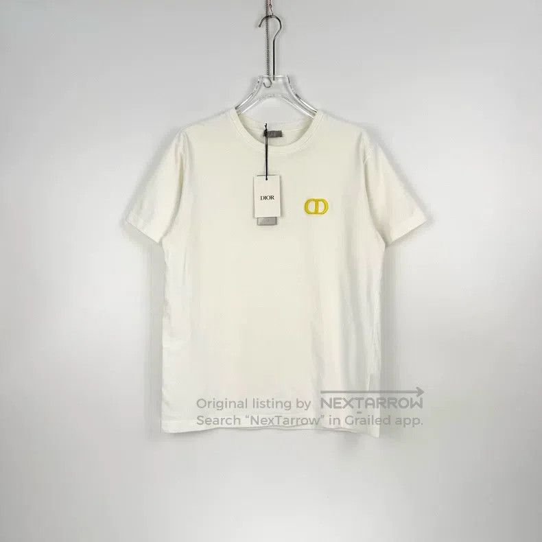 Dior Dior White embroidered logo short sleeves Size US L / EU 52-54 / 3 - 3 Thumbnail