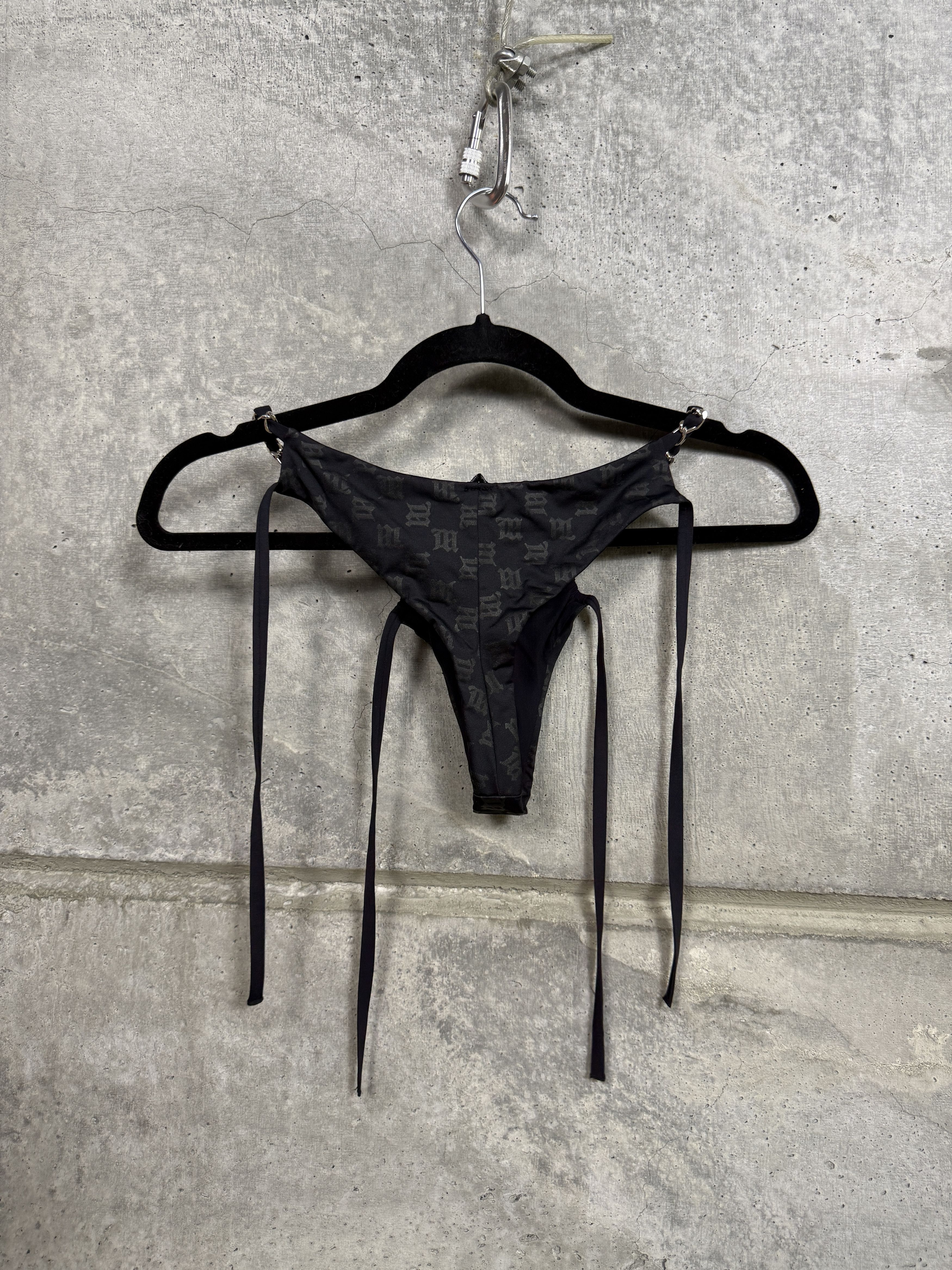 Misbhv $165 MISBHV XS Chain Monogram Bikini Bottoms Size ONE SIZE - 7 Thumbnail