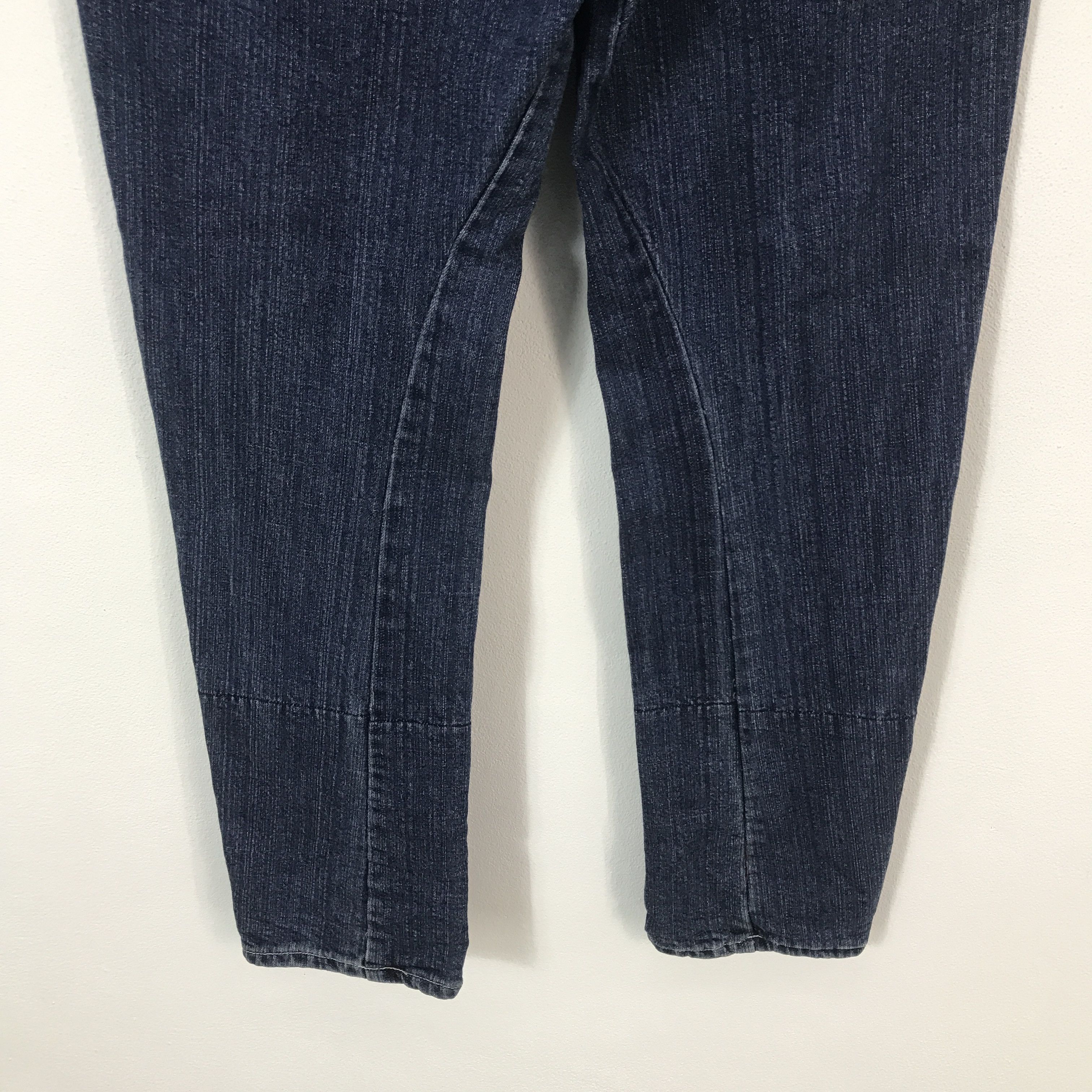 Japanese Brand Double waist design contno. denim Pants Size US 30 / EU 46 - 6 Thumbnail