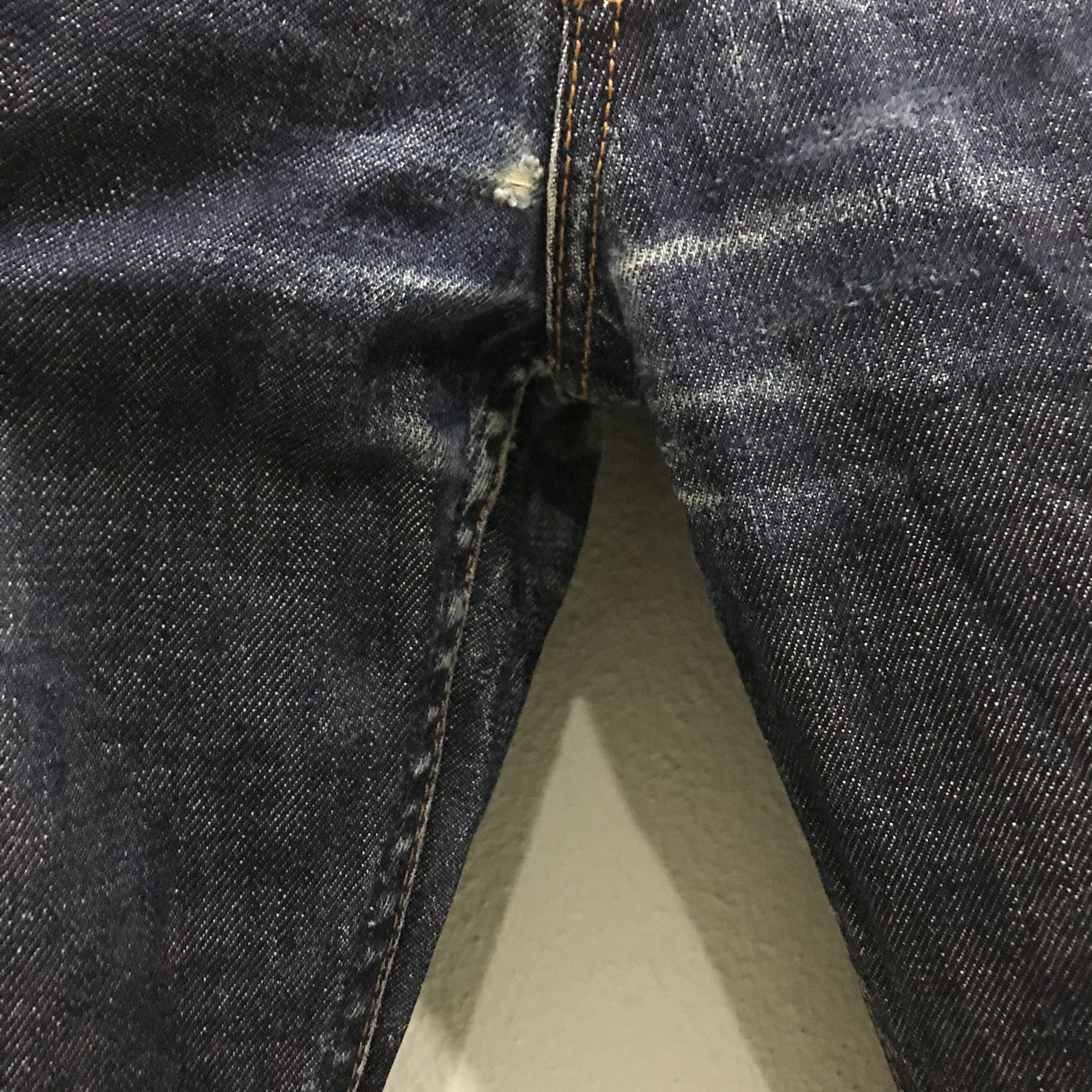 Levi's Vintage 90s Levi’s 516 Denim Blue Dark Wash Bootcut Jeans Size US 34 / EU 50 - 5 Thumbnail
