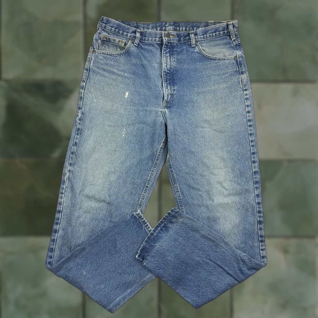 Carhartt VINTAGE Carhartt Jeans Men 38x34 Blue Grunge 90s Y2K Baggy Workwear Relaxed Straight Size US 38 / EU 54 - 1 Thumbnail