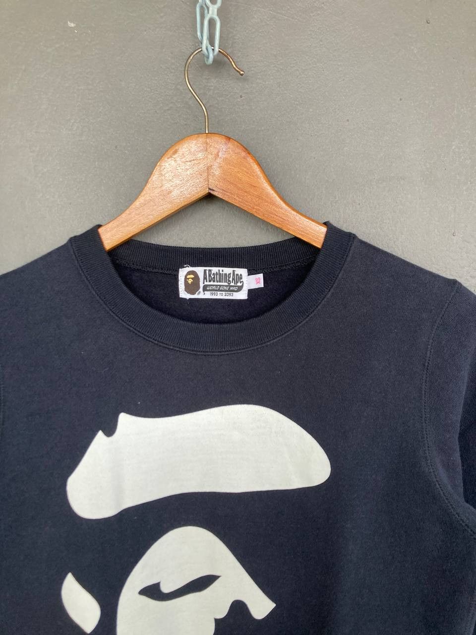Bape Bape Ape Face Sweatshirt Size US XS / EU 42 / 0 - 3 Thumbnail