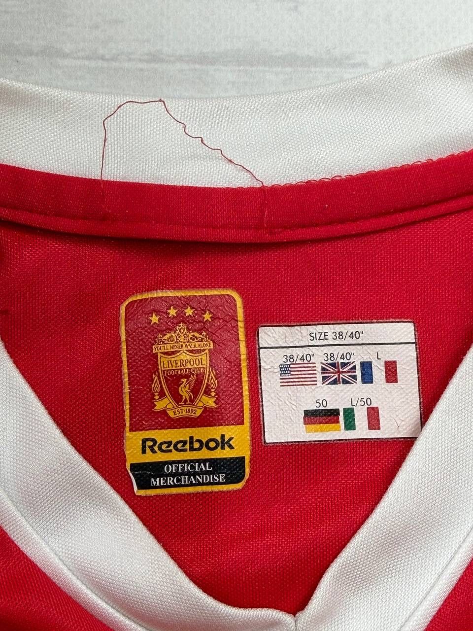 Reebok Liverpool Jersey Cup Shirt football shirt 2001 - 2003 Reebok Size US L / EU 52-54 / 3 - 5 Thumbnail