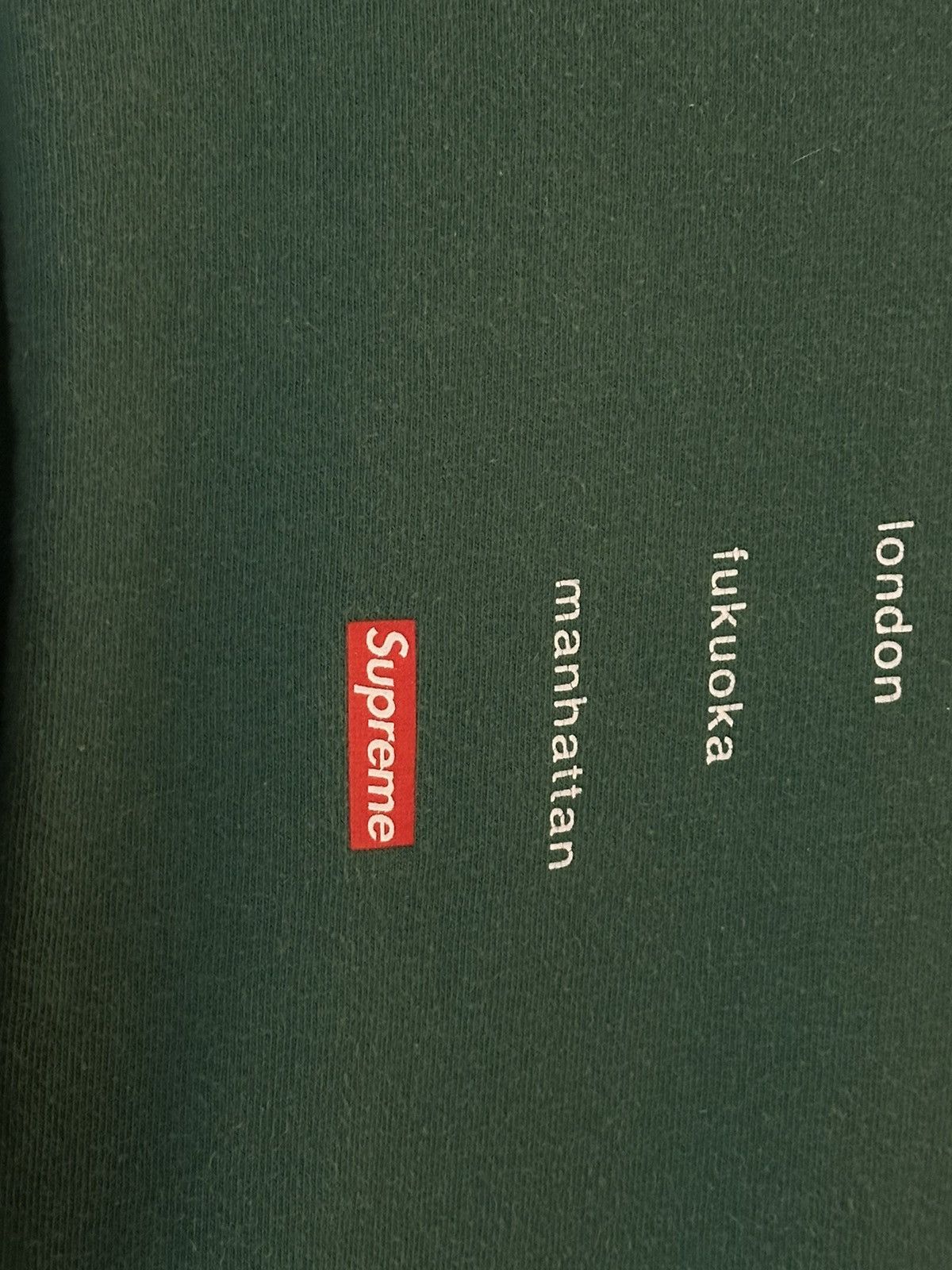 Supreme Supreme Location Tee Size US S / EU 44-46 / 1 - 3 Thumbnail