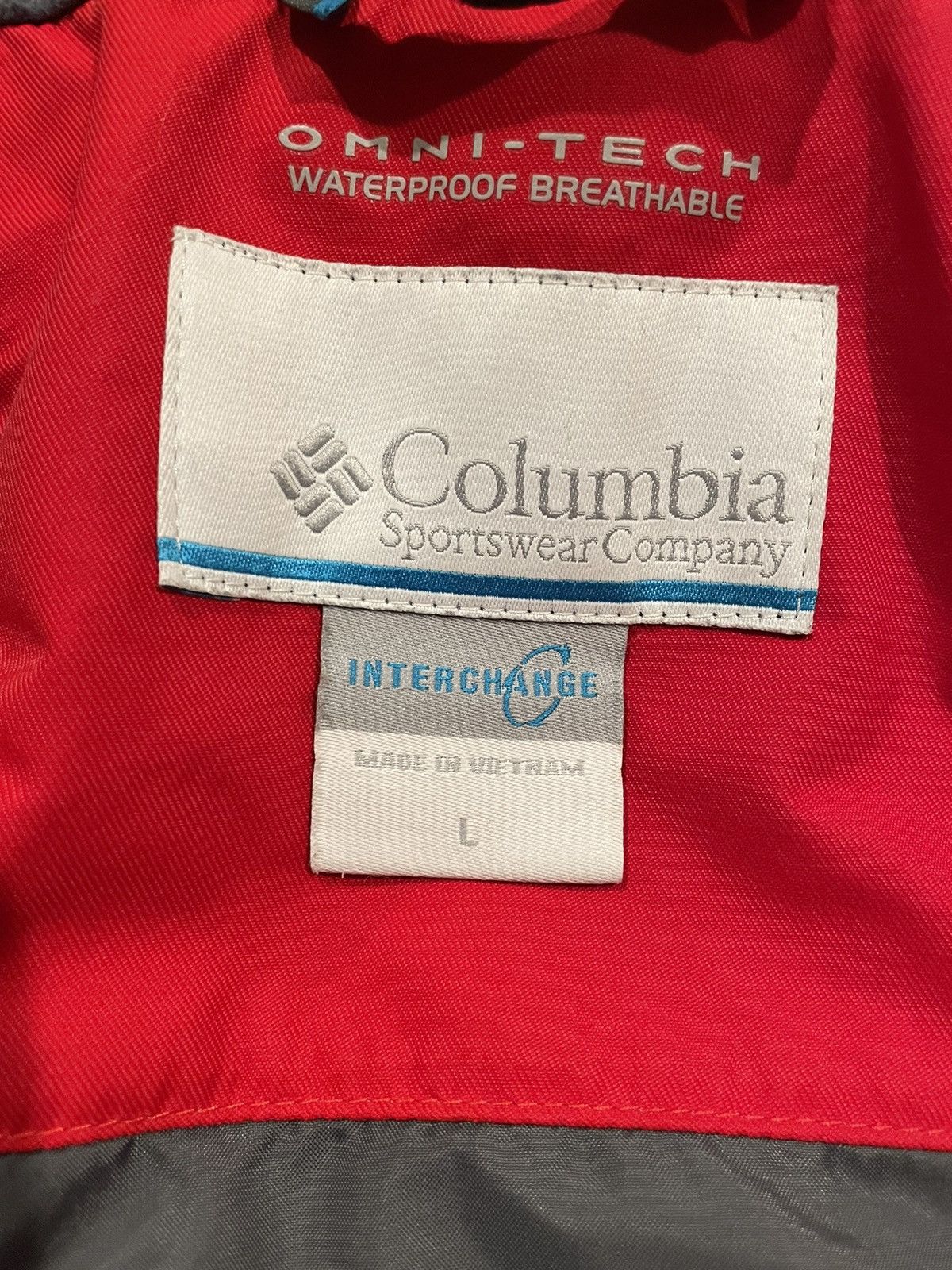 Columbia Columbia Red Shell Jacket Size US L / EU 52-54 / 3 - 4 Thumbnail