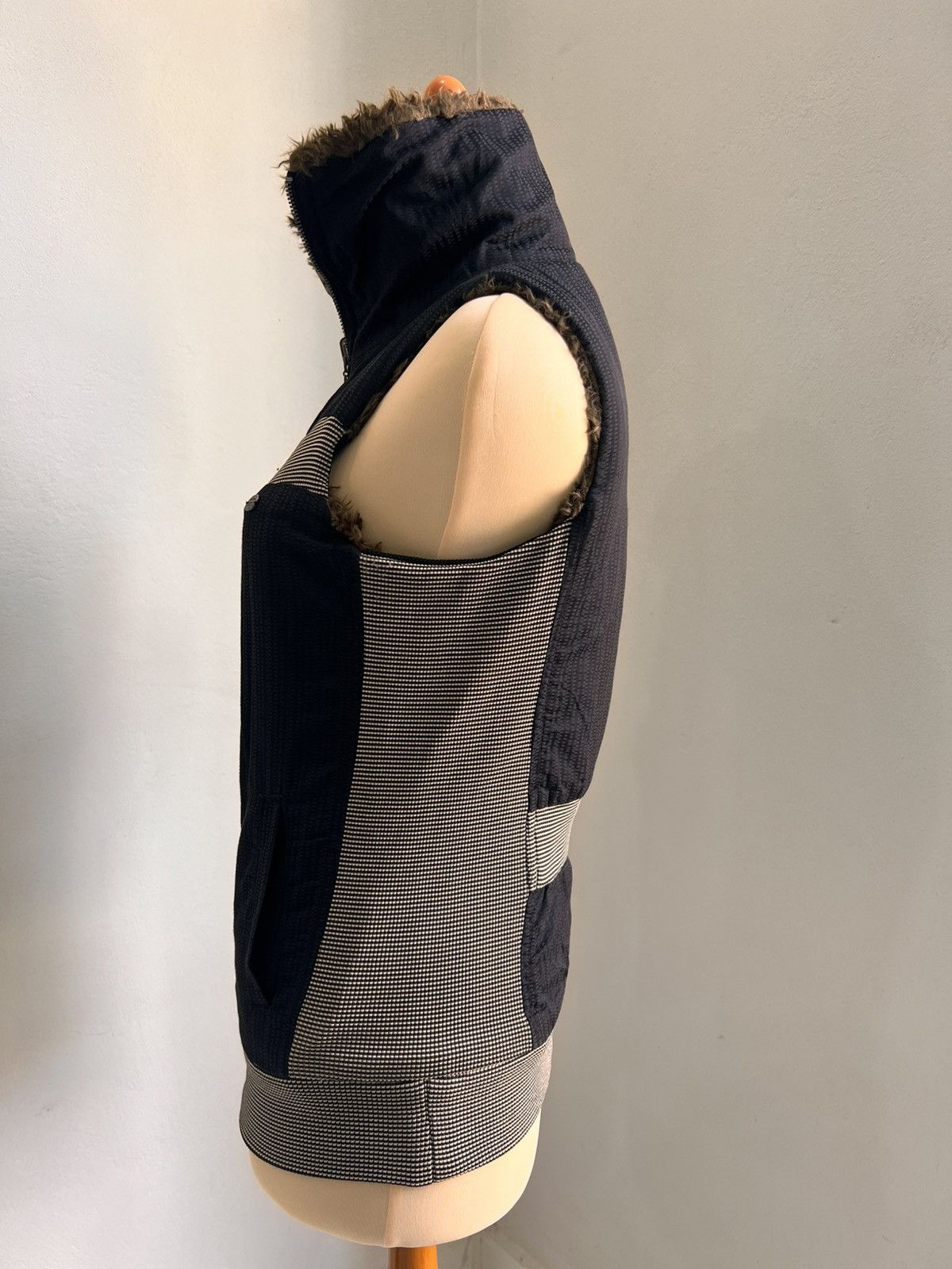 Diesel Reversible Diesel Stretchtable Women Jacket Vest Size XS / US 0-2 / IT 36-38 - 5 Thumbnail