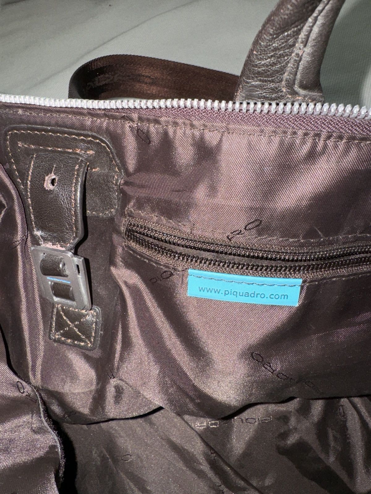 Genuine Leather Piquadro leather notebook office travel bag Size ONE SIZE - 9 Thumbnail