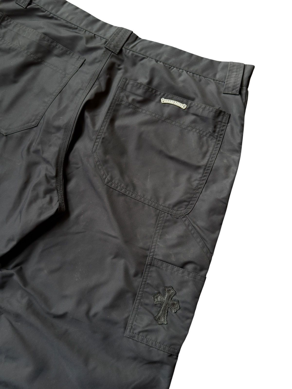 Chrome Hearts Chrome Hearts Nylon/Leather Double Knee Carpenter Pant Black Size US 36 / EU 52 - 7 Thumbnail