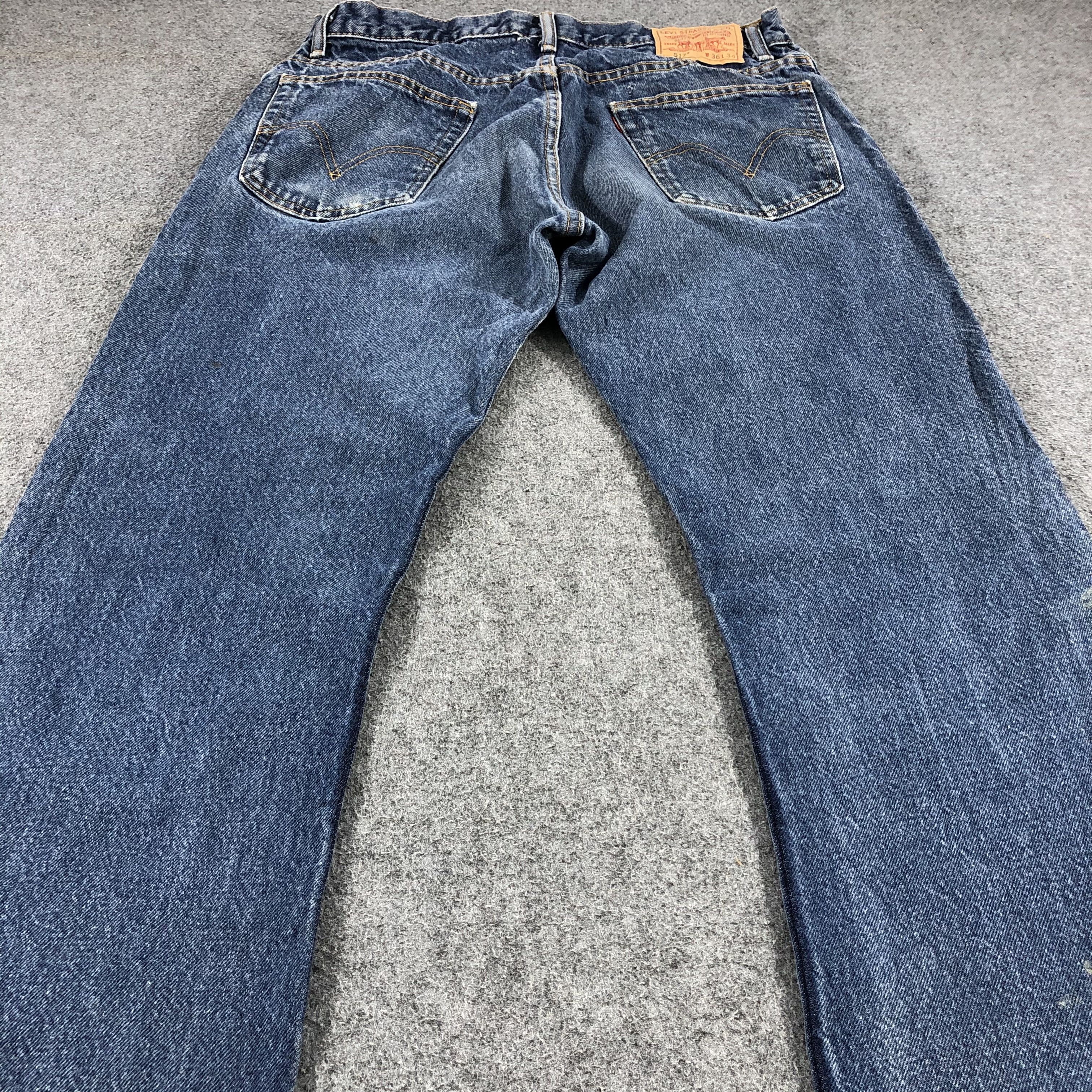Levi's Faded Blue Vintage Levis 517 Jeans Flared Denim-J1006 Size US 34 / EU 50 - 4 Thumbnail