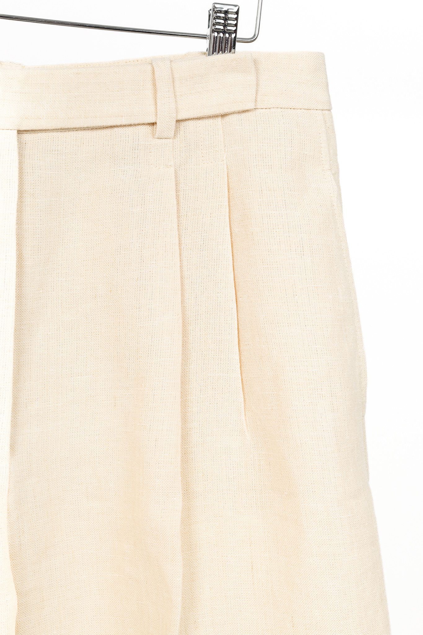Loro Piana Loro Piana Rupert Natural Dyed Linen Bermuda Shorts Size 30" / US 8 / IT 44 - 4 Thumbnail