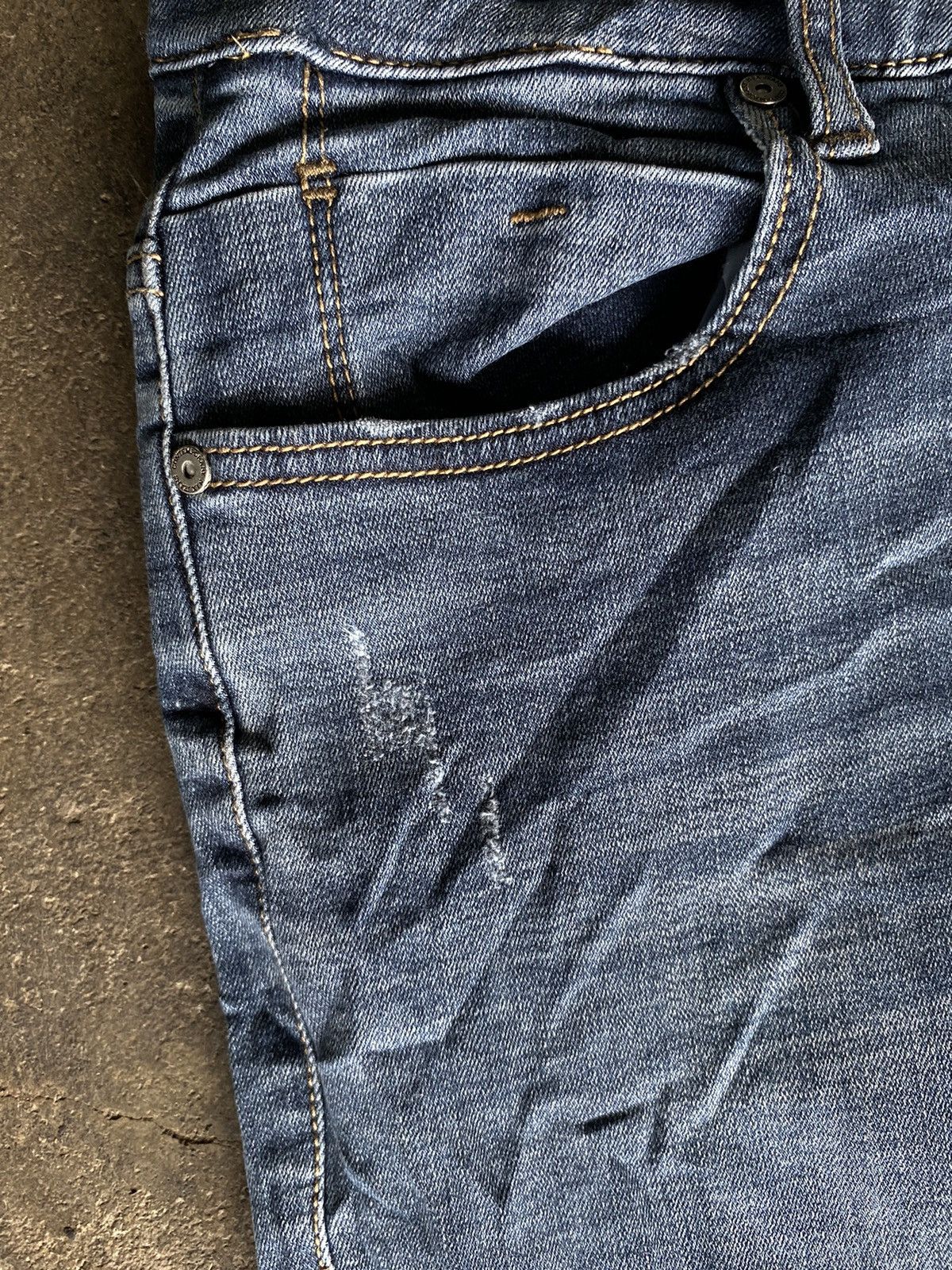 If Six Was Nine × Japanese Brand NIX DENIM PANTS Size US 28 / EU 44 - 6 Thumbnail