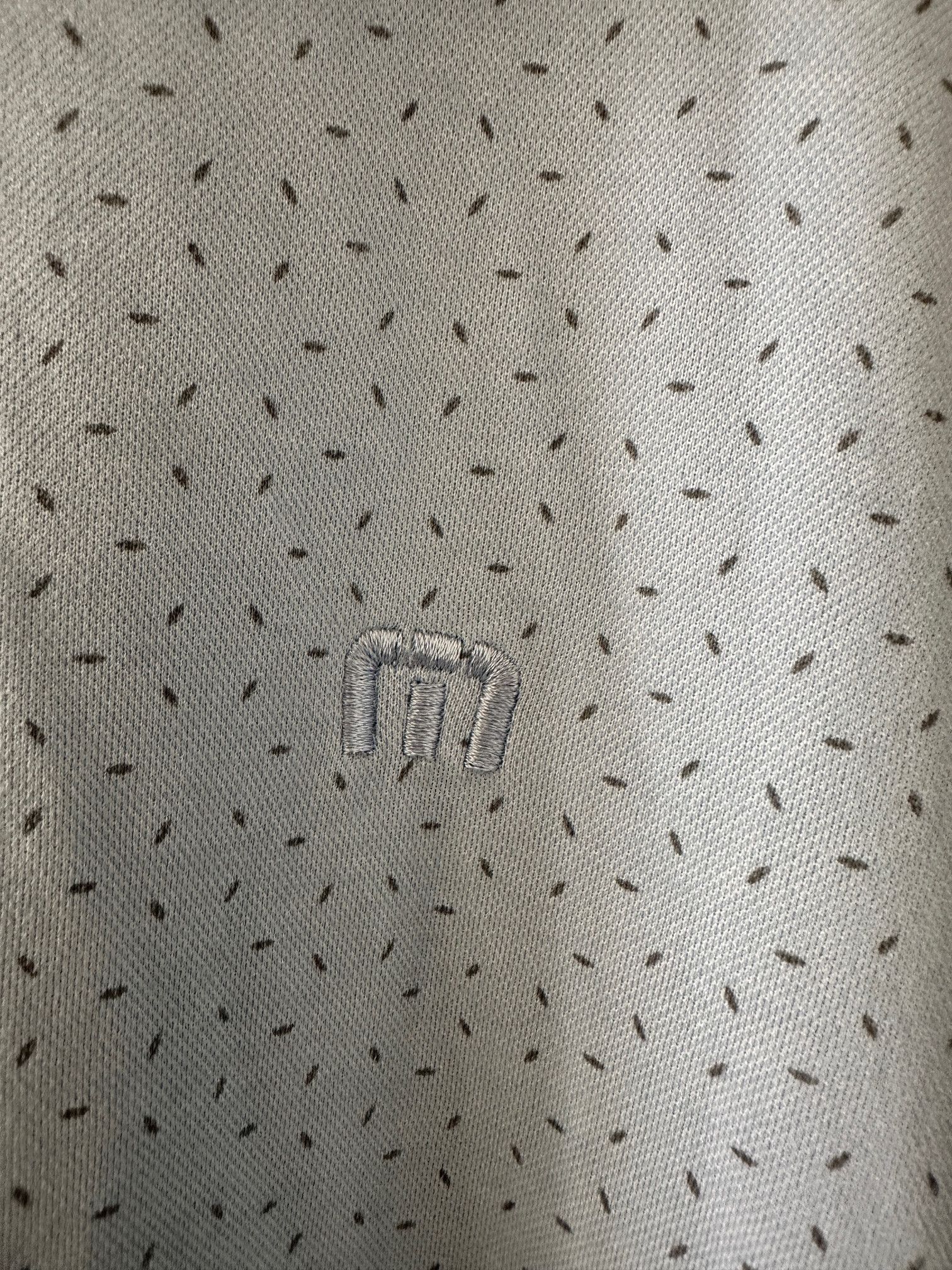 TravisMathew Travis Mathew Polo Mens XL Light Baby Blue Polka Dots Golf Size US XL / EU 56 / 4 - 3 Thumbnail