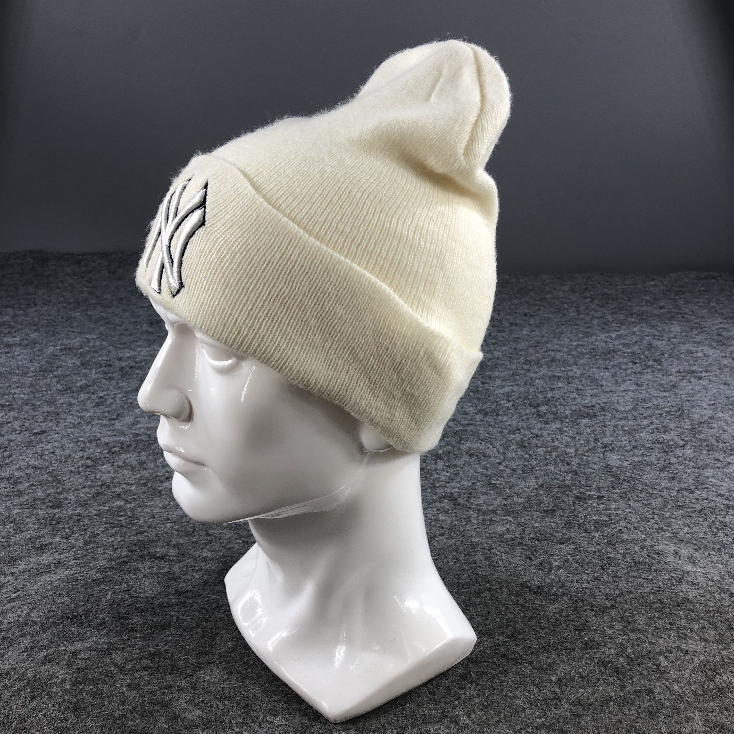 Vintage NY Fishermen Beanie Snowcap Snow Hat B415 Size ONE SIZE - 2 Thumbnail