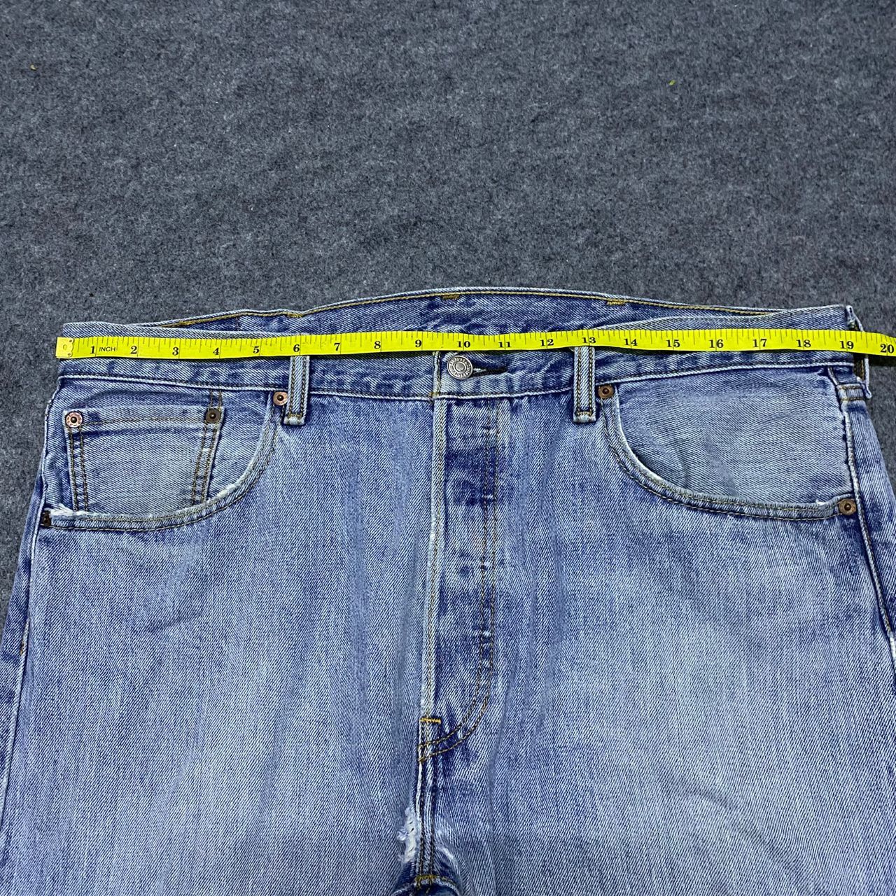 Levi's Vintage Levis 501 Distressed denim Kurt Cobain Style Size US 39 - 4 Thumbnail