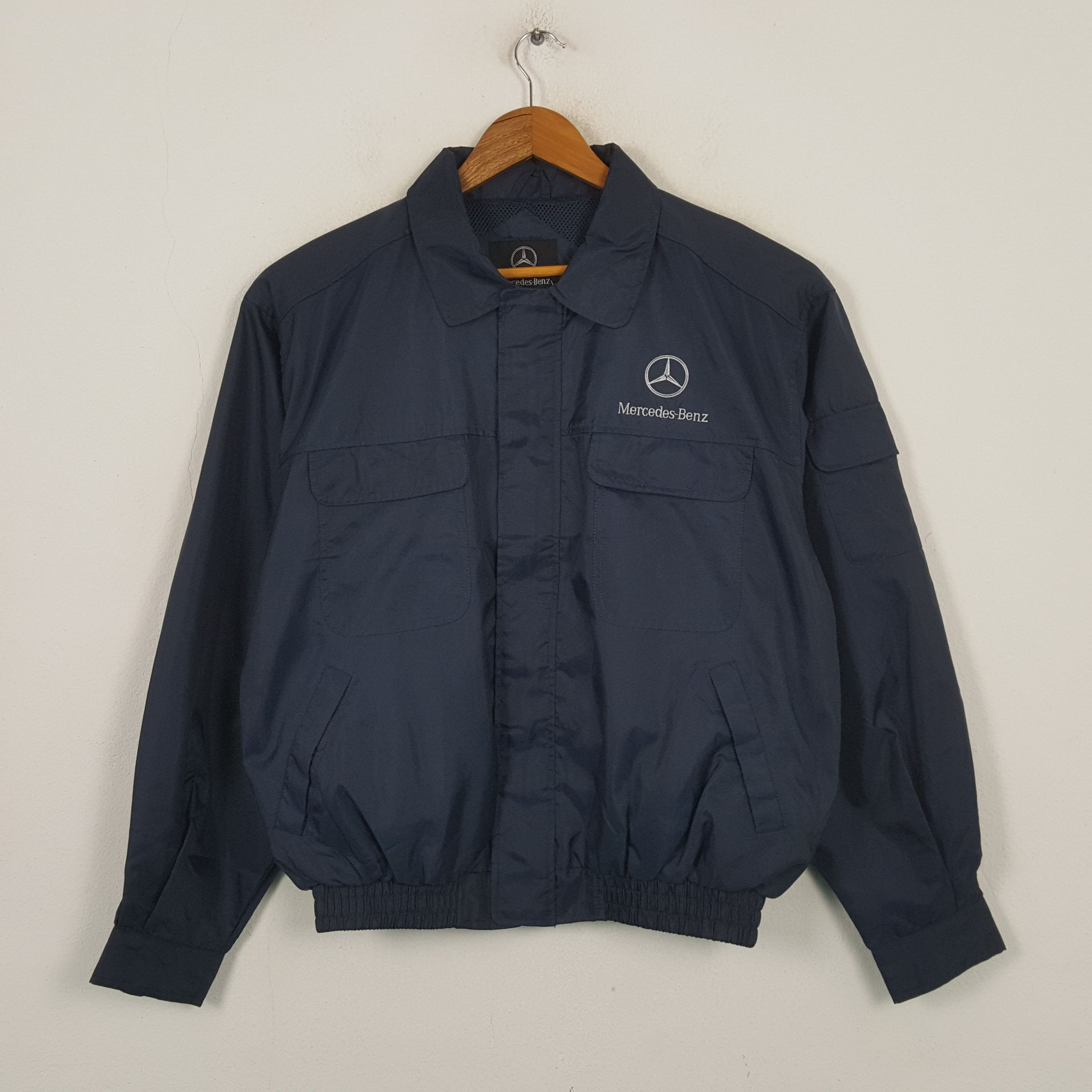 Mercedes-Benz Vintage Mercedes Benz Luxury Motorsport Racing Jacket RR10 Size US XL / EU 56 / 4 - 3 Thumbnail