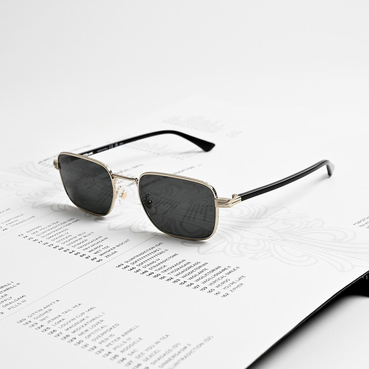 Montblanc MONBLANC MB0339S SUNGLASSES Size ONE SIZE - 1 Thumbnail